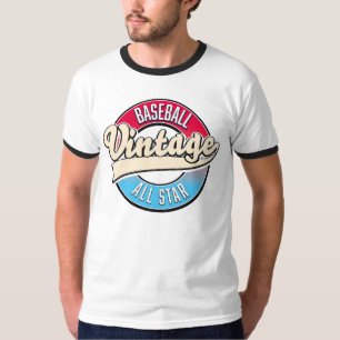 All Star Baseball logo T-shirt