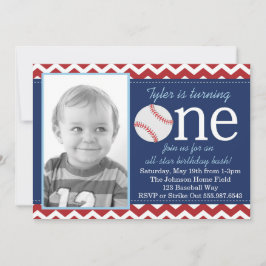 All-Star Baseball Uitnodiging