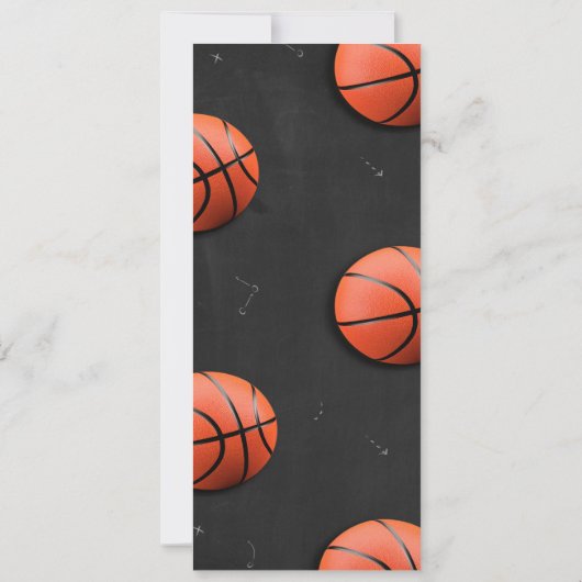 All-Star Basketbal Party Toelating Passes Kaart (Achterkant)