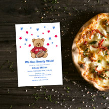 All Star Bearly Wait Voetbal Baby Shower 