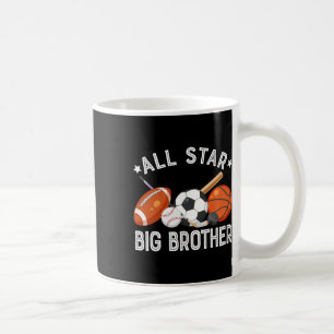 All Star Big Brother Van De Verjaardag Sketll Voet Koffiemok
