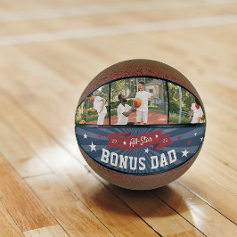 All-Star Bonus Pap Aangepaste Foto Stepdad Basketbal