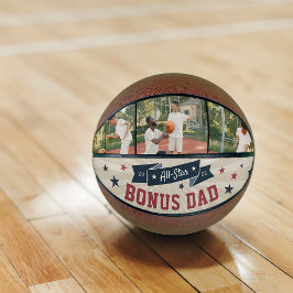 All-Star Bonus Pap Aangepaste Foto Stepdad Basketbal