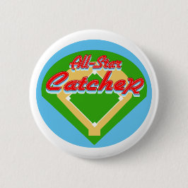 All-Star Catcher Ronde Button 5,7 Cm
