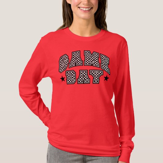 All Star Checkered Game Day T-shirt (Voorkant)