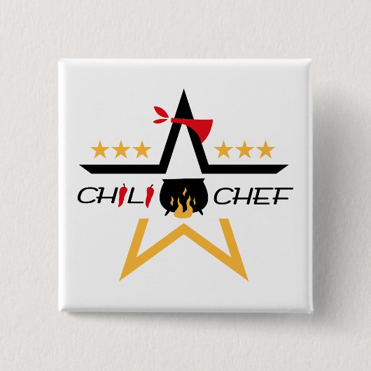 All-Star Chili Chef Button (Voorkant)