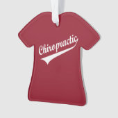 All-Star Chiropractor T-Shirt Ornament (voorkant)