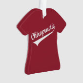 All-Star Chiropractor T-Shirt Ornament (voorkant)