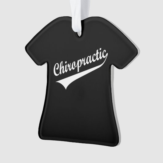 All-Star Chiropractor T-Shirt Ornament (voorkant)