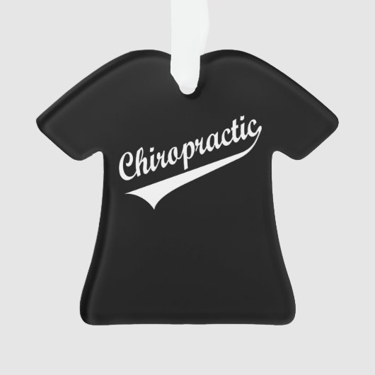 All-Star Chiropractor T-Shirt Ornament (voorkant)