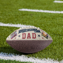 All Star Dad Custom Photo American Football
