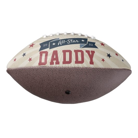 All Star Dad Custom Photo American Football (Gedraaid 270)
