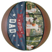 All-Star Dad Custom Photo Basketbal (Verticaal)