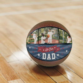 All-Star Dad Custom Photo Basketbal