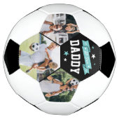 All Star Dad Custom Photo Voetbal (Gedraaid)