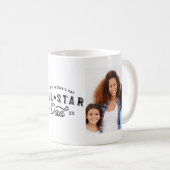 All Star Dad | Happy Vaderdag Meerdere foto Koffiemok (Voorkant rechts)