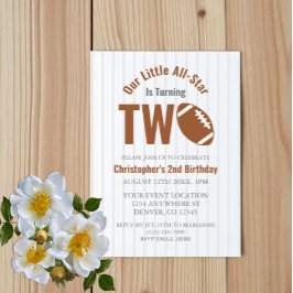 All-Star Football 2e verjaardag Kaart