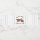 All-Star Football 2e verjaardag Waterfles Etiket (Enkel label)