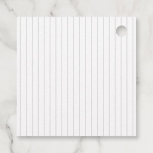 All-Star Honkbal 2e Verjaardag Bedankjes Labels (Achterkant)