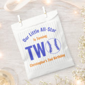 All-Star Honkbal 2e Verjaardag Bedankzakje (Geknipt)