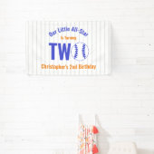 All-Star Honkbal 2e Verjaardag Spandoek (Insitu)