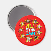All-Star Jam magnet (Voorkant / Achterkant)