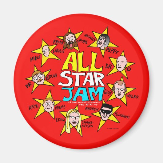 All-Star Jam magnet (Voorkant)