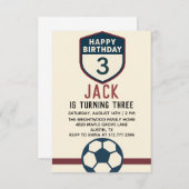 All-Star Jongens Voetbal Moderne Voetbal Feest 3e Kaart (Voorkant / Achterkant)