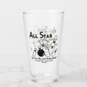 All Star Lanes, Skokie, Illinois Glas (Achterkant)