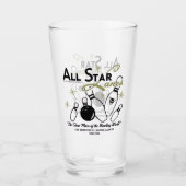 All Star Lanes, Skokie, Illinois Glas (Voorkant)