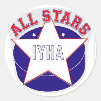 All Star Logo Ronde Sticker