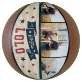 All-Star Lolo Custom Photo Grandpa Basketbal (Verticaal)