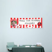All Star Occasion Soccer Banner - Rood en wit (Beurs)
