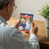 All Star Papa Custom Baseball Kaart Foto Keepsake Fotoplaat