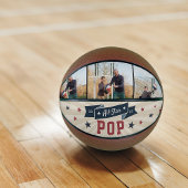 All-Star Pop Aangepaste foto opa Basketbal