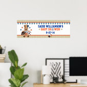 All-Star Puppies Baby shower Banner Poster (Thuiskantoor)
