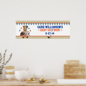 All-Star Puppies Baby shower Banner Poster (Keuken)