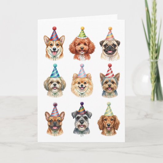 All Star Schattige Kleine Honden Aangepaste Tekst Kaart (Voorkant)