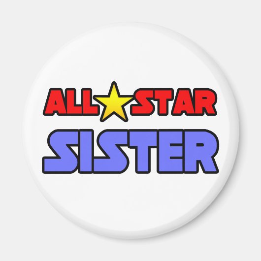 All Star Sister Magneet (Voorkant)