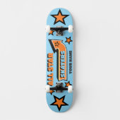 All Star Skaters JOUW NAAM gepersonaliseerd Persoonlijk Skateboard (Voorkant)