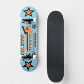 All Star Skaters JOUW NAAM gepersonaliseerd Persoonlijk Skateboard (Voorkant)