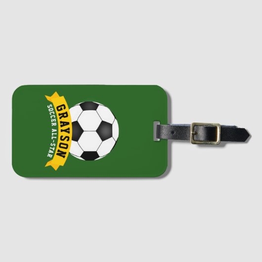 All-Star Soccer Bagagelabel (Voorkant (horizontaal))