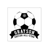 All-Star Soccer Rubberstempel (Afrduk)