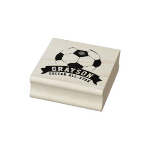 All-Star Soccer Rubberstempel
