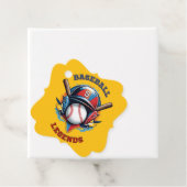 All-Star Spirit: Klassieke Baseball Essentials Spo Bedankjes Labels (In situ)