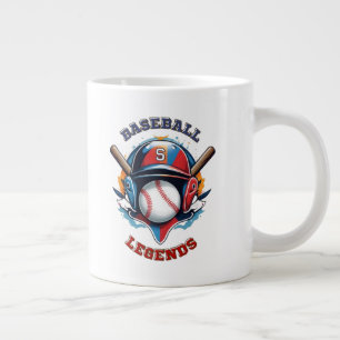 All-Star Spirit: Klassieke Baseball Essentials Spo Grote Koffiekop