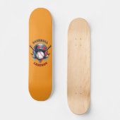 All-Star Spirit: Klassieke Baseball Essentials Spo Persoonlijk Skateboard (Voorkant)
