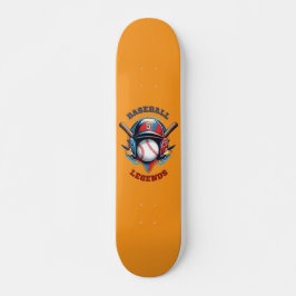 All-Star Spirit: Klassieke Baseball Essentials Spo Persoonlijk Skateboard