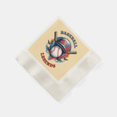 All-Star Spirit: Klassieke Baseball Essentials Spo Servet (Hoek)