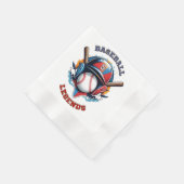 All-Star Spirit: Klassieke Baseball Essentials Spo Servet (Hoek)